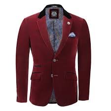 Retro Velvet Suit Blazer