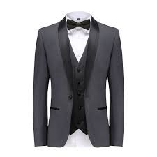  Fit Shawl Tuxedo Set