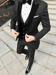 3 Pieces Black