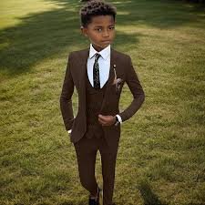 Slim Fit Boy's Suit