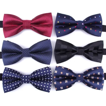 Men’s Formal Bow Tie – Adjustable Neckwear for Business, Wedding & Dress Shirt Styling