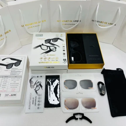 G1 Smart Glasses Camera AI Translator Wireless Voice Video Bluetooth Call Music Player Portable Earphones Men Sunglasses cy01